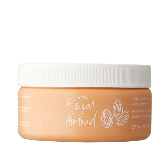 Royal Almond Salted Almond Body Scrub with Vitamin E